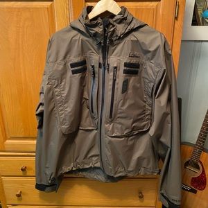 L.L. Bean GORTEX Paclite Stowaway Wading Jacket